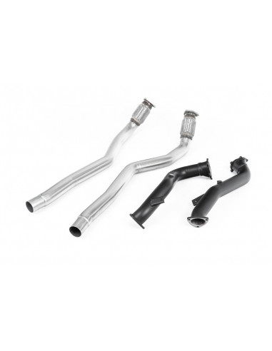 Descente Turbo Downpipe Milltek 76mm Avec Suppression Cata Primaire