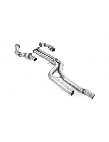 Downpipe De Acero Inoxidable Milltek Con Decatalizador Primario Y