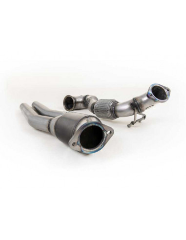 Turbo Downpipe Lowering with Sport Catalyst 200 Cells Milltek Audi RS3 8V MQB 400cv - Restyled Model