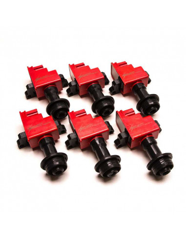 Pack of 6 HP Ignition Uprated Ignition Coils for Nissan Skyline R34 GT-T NEO RB25DET