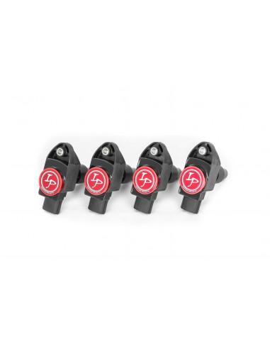 Pack of 4 IGNITION PROJECTS Reinforced Ignition Coils for Fiat Abarth 500 1.3L
