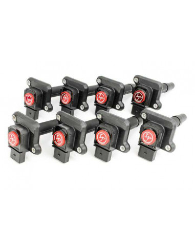 Pack of 8 IGNITION PROJECTS Reinforced Ignition Coils for Audi A6 C5 V8 4.2 Quattro