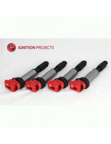 Pack of 4 IGNITION PROJECTS Reinforced Ignition Coils for BMW 1 Series E82 E87 E88 116i 120i