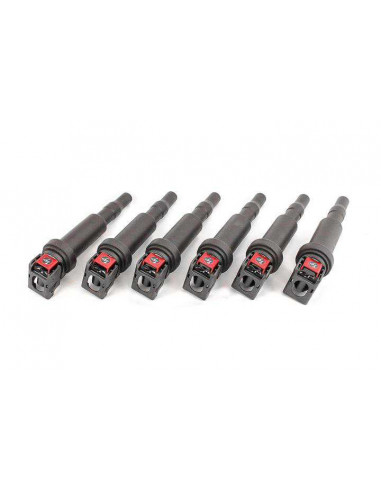 Pack of 6 IGNITION PROJECTS Reinforced Ignition Coils for BMW 1 Series E82 135i 3.5 Turbo N54