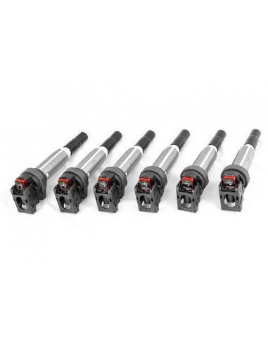 Pack de 6 bobinas de encendido reforzadas IGNITION PROJECTS para BMW X3 2.5si 3.0si E83 2.5L 3.0L - N52