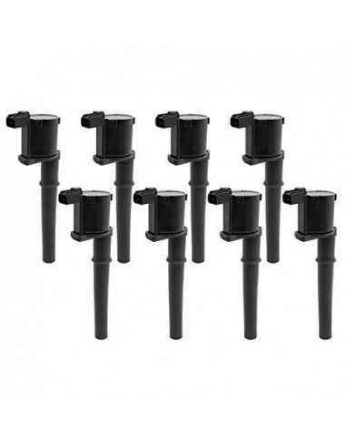Pack of 8 IGNITION PROJECTS Reinforced Ignition Coils for Ford Mustang GT 4.6L V8 2005 to 2010