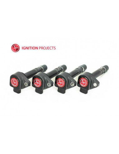 Pack of 4 IGNITION PROJECTS Uprated Ignition Coils for Honda Civic 1.7L D17A 2001-2005