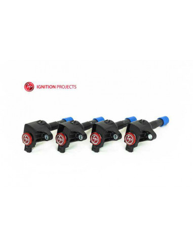Pack of 4 IGNITION PROJECTS Reinforced Ignition Coils for Honda CR-Z HYBRID 1.5L Vtec ZF1
