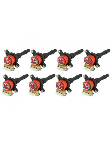 Pack of 8 IGNITION PROJECTS Reinforced Ignition Coils for Land Rover Range Rover 3 4.4L V8