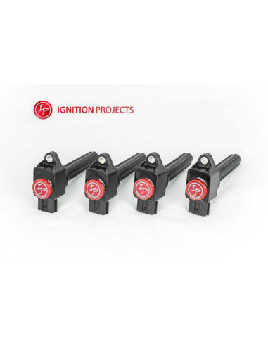 Pack of 4 IGNITION PROJECTS Reinforced Ignition Coils for Mitsubishi Lancer Evo 10 2.0 Turbo 4B11