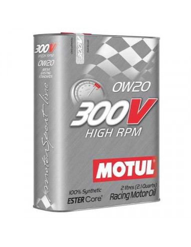 Motul 300V High RPM 0w20 Oil (2L Can)