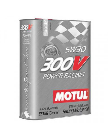 Aceite Motul 300V Power Racing 5w30 (Lata 2L)