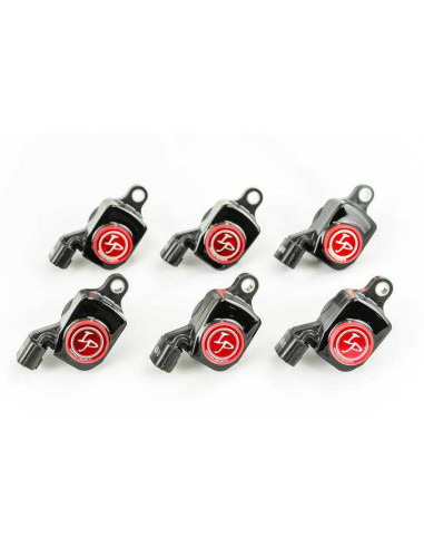 Pack of 6 IGNITION PROJECTS Reinforced Ignition Coils for Nissan 350Z 3.5L V6 from 2002 to 2006