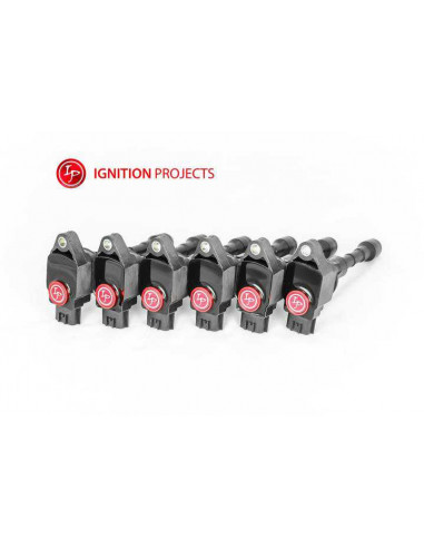 Pack of 6 IGNITION PROJECTS Ignition Coils for Nissan 370Z 3.7L V6