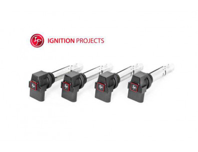 Pack of 4 IGNITION PROJECTS Reinforced Ignition Coils for Volkswagen CrossGolf 1.4L TFSI