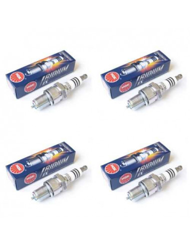 4 NGK Iridium IX BR9EIX High Performance Spark Plugs for ALPINE A110 1.6 1600S