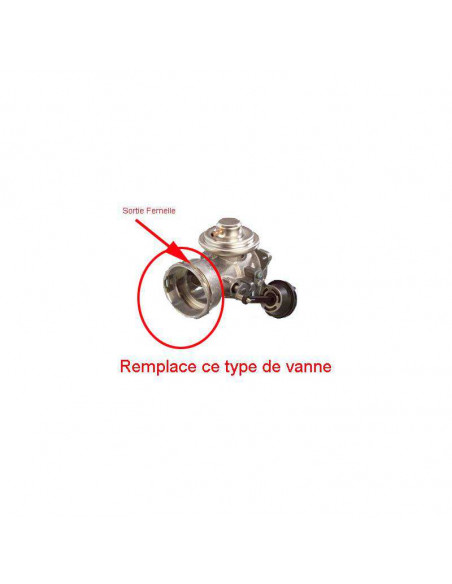 Kit suppression de Vanne EGR Pneumatique moteur VAG 1.9 TDI 130cv 15