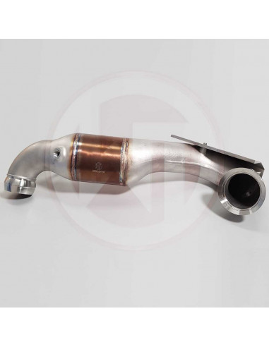 WAGNER TUNING Turbo Downpipe Lowering with Mercedes Class A 45 AMG W176 200-cell catalyst