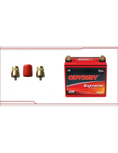 Pack Adaptateurs Bornes ODYSSEY SAE pour batterie Odyssey PC545 PC680 PC925