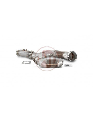WAGNER TUNING Turbo Downpipe lowering with 200 Cell catalytic converter EURO 6 standard for BMW M4 F82 F83