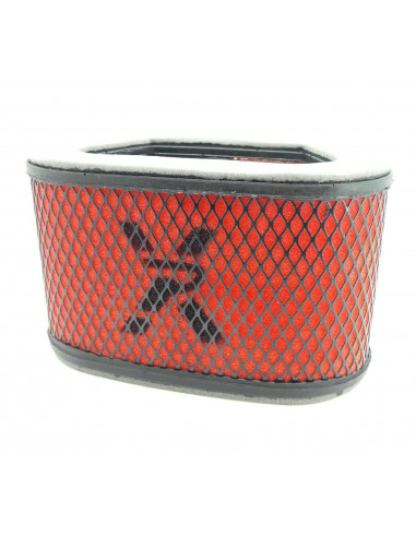 Oval sport air filter in Pipercross foam MPX029 for YAMAHA YZF1000 R1 from 1998 to 2001