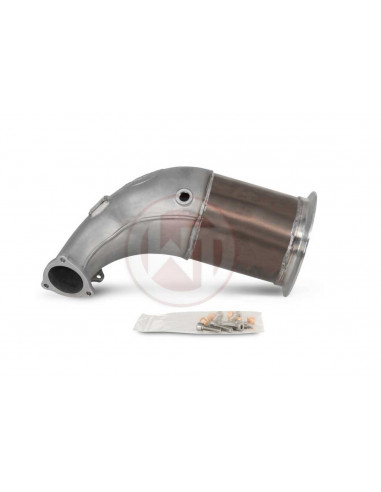 WAGNER TUNING Turbo Downpipe Downpipe with 300 EURO 6 Cell Catalyst for Audi SQ5 FY 3.0 V6 TFSI 354cv