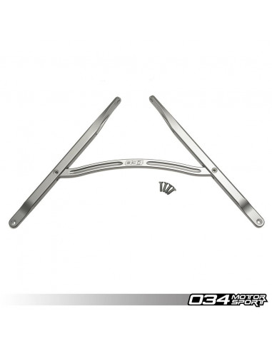 Front frame reinforcement bar Reinforced aluminum 034Motorsport for Audi RS5 B9 V6 2.9 TFSI 450cv Quattro