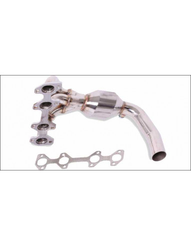 Fiat 500 1.2L stainless steel exhaust manifold + 200 cell sport catalyst