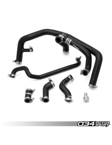 034Motorsport spider silicone breather hose kit for Audi S4 B5 A6 C5 V6 2.7 Biturbo