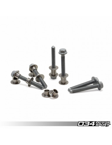 034Motorsport reinforced front axle cradle mounting kit for Audi A3 S3 8P Volkswagen Golf 5 6 GTI R R32 Rabbit ET Passat B6