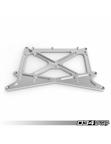 034Motorsport Aluminum X-Brace Front Chassis Reinforcement for Audi A4 S4 RS4 A5 S5 RS5 B8 B8.5 3.0 4.2 V8 FSI TFSI