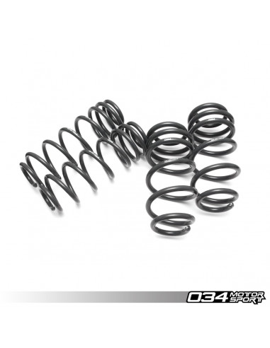 Kit ressorts courts Dynamic+ 034Motorsport pour Audi S4 B8 B8.5 V6 3.0 TFSI 333cv sans Magnetic Ride