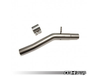 034Motorsport Exhaust Resonator Delete Tube for Volkswagen Golf 7 7.5 R 2.0  TSI 300hp 310hp