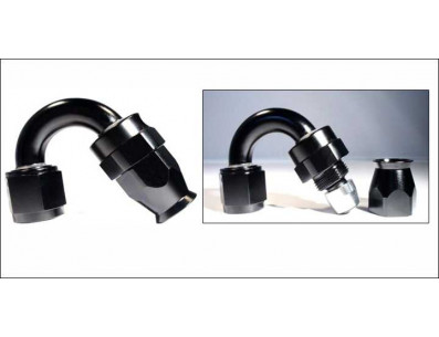 Raccord 150° DASH 4 an4 - série 200 - Noir