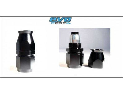 Raccord DROIT DASH 4 an4 - série 200 - noir