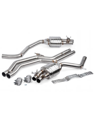 Stainless Steel Catback Half-Line With or Without APR Intermediate Silencer for Audi RS6 RS7 C7 V8 4.0 Biturbo 560hp