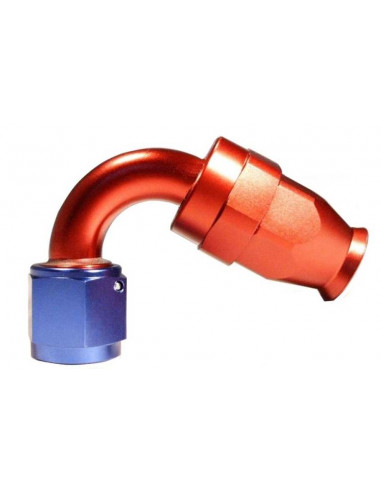 120 ° DASH coupling 6 an6 - 200 series - blue and red