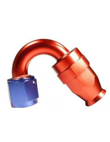 150 ° DASH coupling 6 an6 - 200 series - blue and red