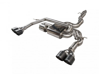 Demi-Ligne Catback EGO-X HG-MOTORSPORT 89mm 3,5" pour AUDI RS3 8V 367cv 2.5 TFSI