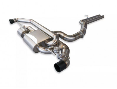 Demi-Ligne Catback EGO-X HG-MOTORSPORT 89mm 3,5" pour AUDI TTRS 8J 340cv 360cv 2.5 TFSI CEPA CEPB