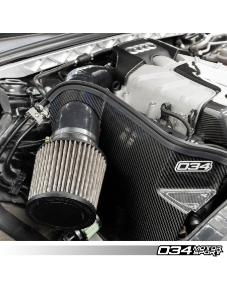 X34 Carbon Semi Cloisonne Performance 034Motorsport Direct Intake Kit ...