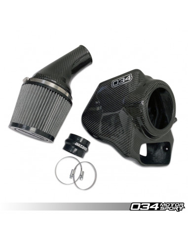 Kit Admission Direct Complet X34 Carbone 034Motorsport pour Audi S4 S5 B9 3.0 TFSI 354cv