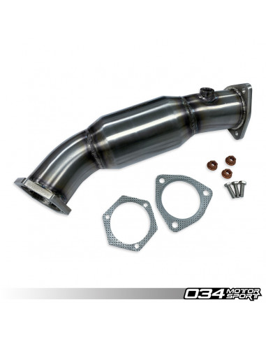 Catalizador deportivo de acero inoxidable 034Motorsport para Audi A4 A5 B6 1,8 T 20VT Volkswagen Passat B5