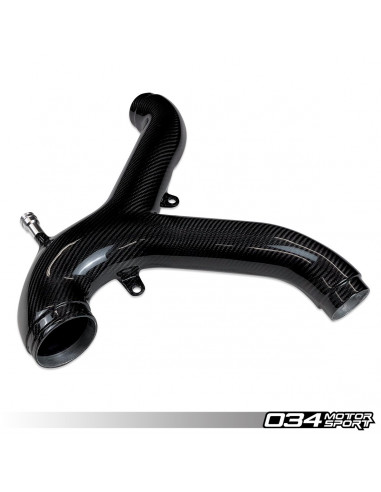 Intake Y Pipe Carbon X34 034Motorsport for Audi S4 RS4 B5 A6 C5 V6 2.7 Biturbo 265hp 380hp