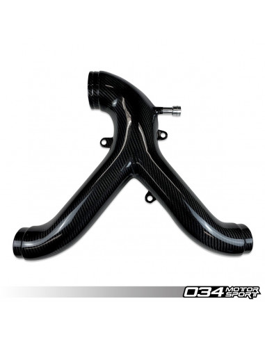 Intake Y Pipe Carbon X34 034Motorsport For Audi S4 RS4 B5 A6 C5 V6 2.7 ...