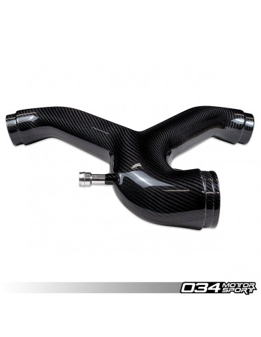 Intake Y Pipe Carbon X34 034Motorsport For Audi S4 RS4 B5 A6 C5 V6 2.7 ...