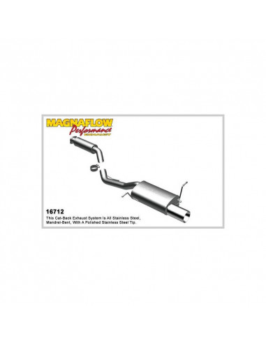 CATBACK MAGNAFLOW para BMW Z3 2.8 (97-00)