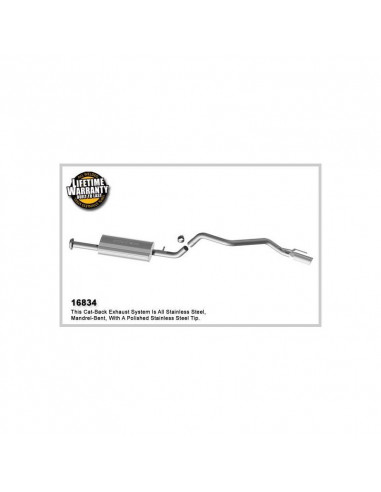 CATBACK MAGNAFLOW for JEEP GRAND CHEROKEE V6 3.7 from 2007 to 2009