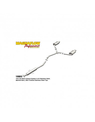CATBACK MAGNAFLOW for MAZDA 6 2.3 from 2003 to 2006