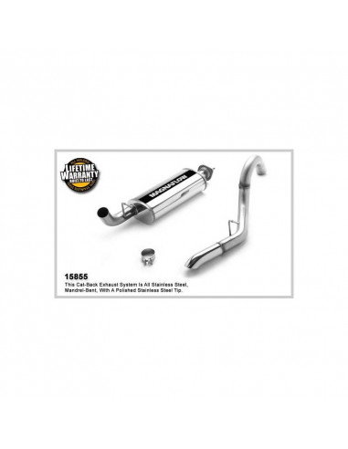 MAGNAFLOW for JEEP WRANGLER 2.5 4.0 from 2000 to 2006